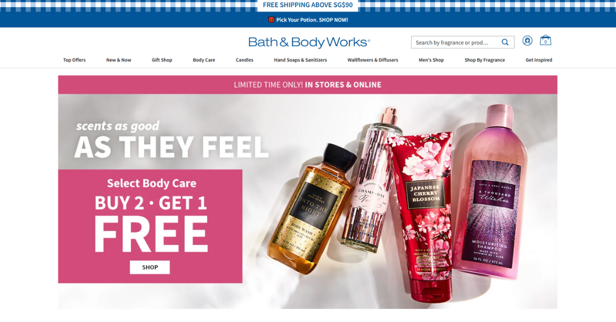 Bath Body Works - elevate drive car fresheners for discerning tastes in Singapore