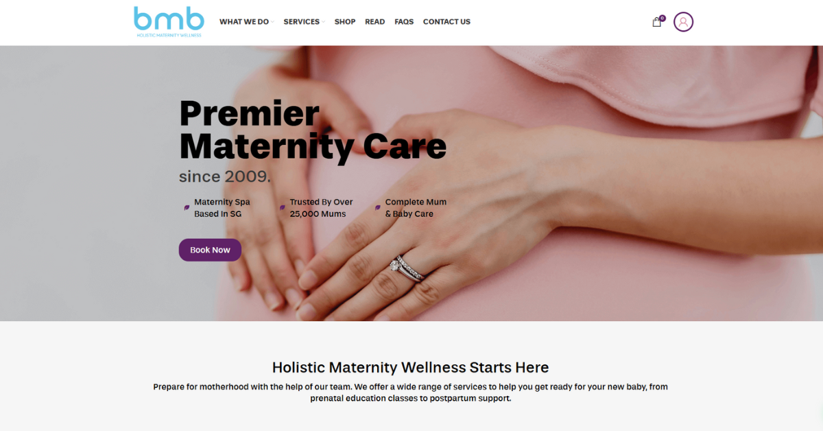 Beauty Mums Babies - postnatal massages indulge luxurious recovery for discerning new mother in Sing