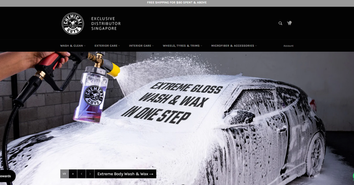 Chemical Guys - elevate drive car fresheners for discerning tastes in Singapore