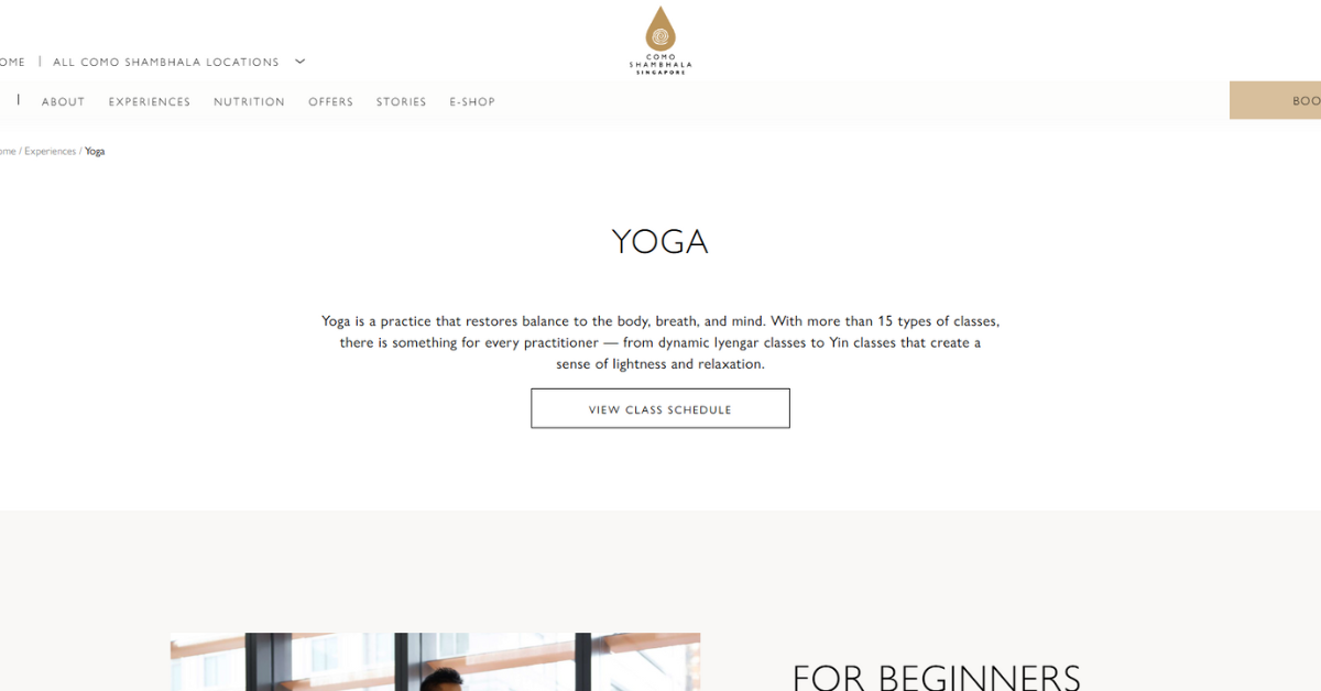 Como Shambhala - postnatal massages indulge luxurious recovery for discerning new mother in Singapor