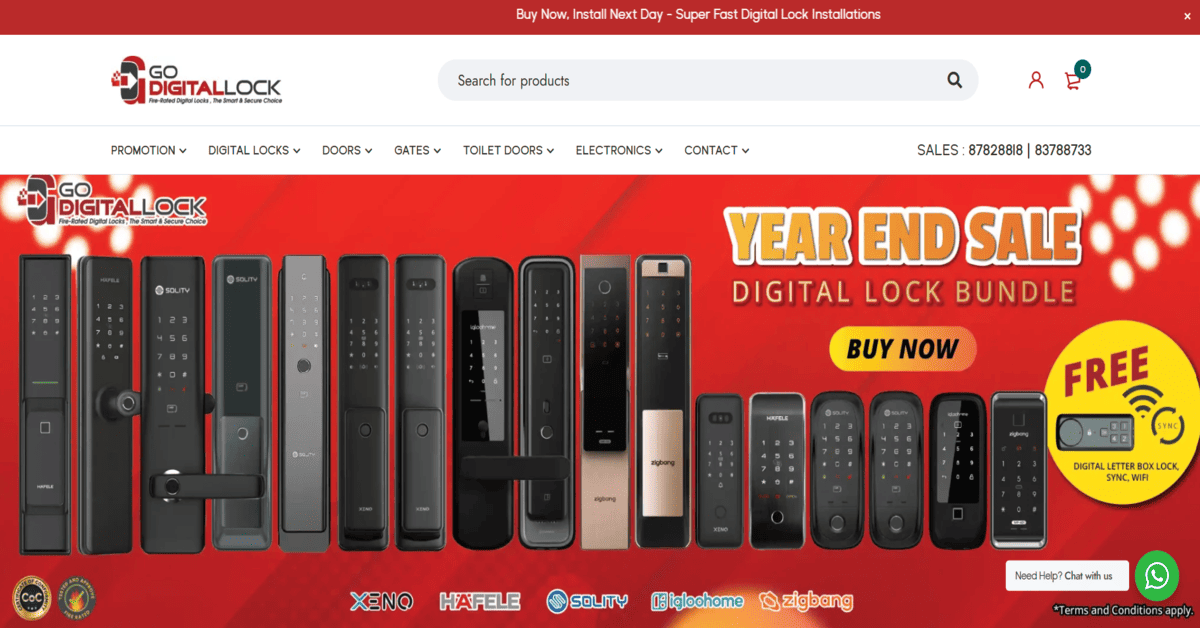 digital lock