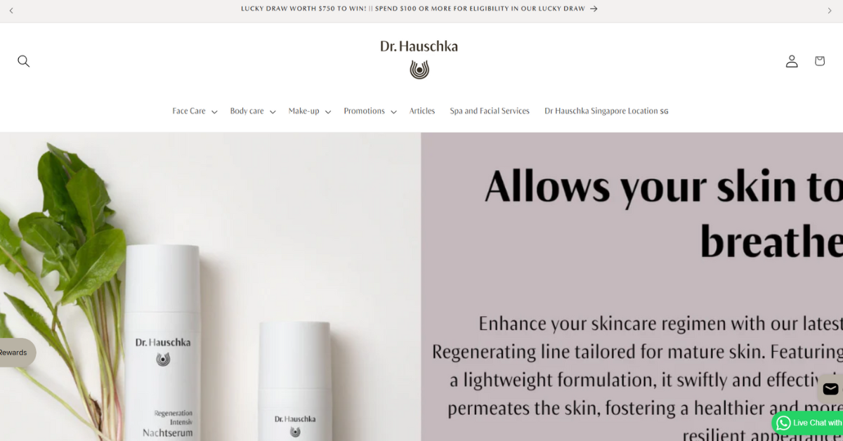 Dr. Hauschka - cleansing milks elevate skincare ritual with luxurious essentials in Singapore