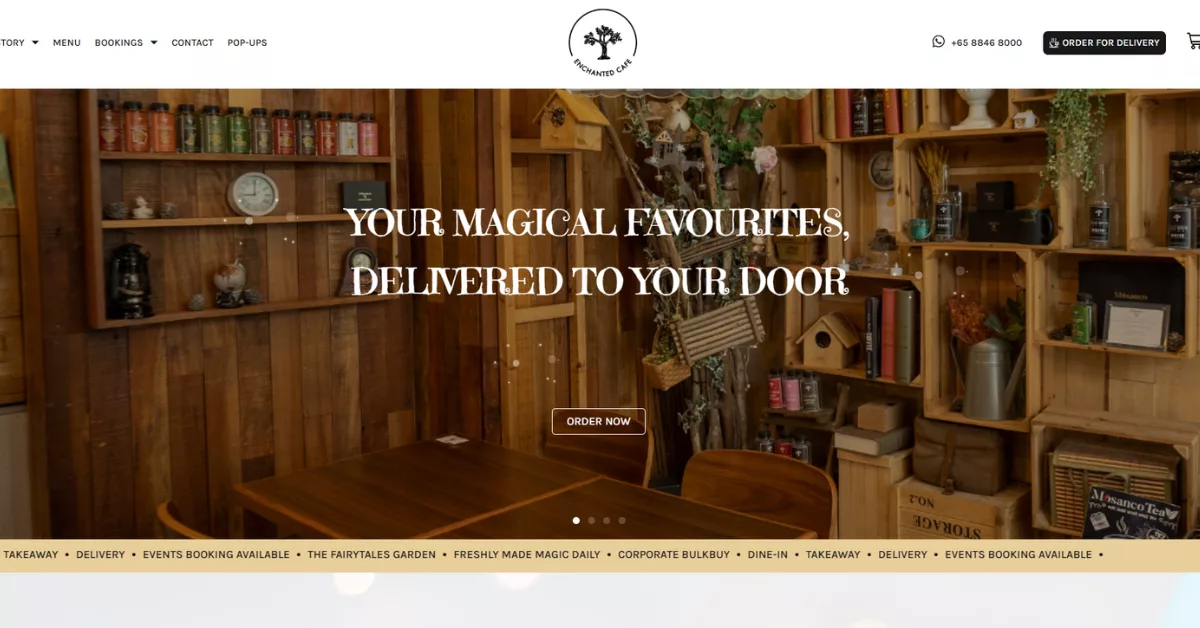 Enchanted Cafe By Mosanco - late night food havens for discerning epicure in Singapore