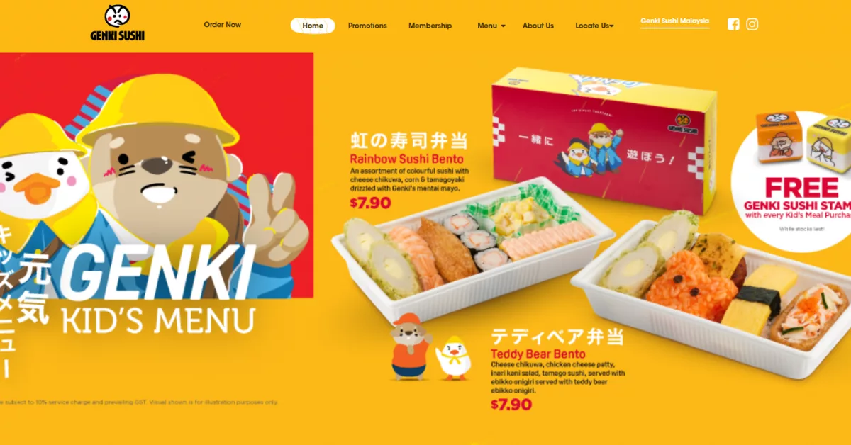 Genki Sushi - promotions exclusive deals for discerning shopper in Singapore