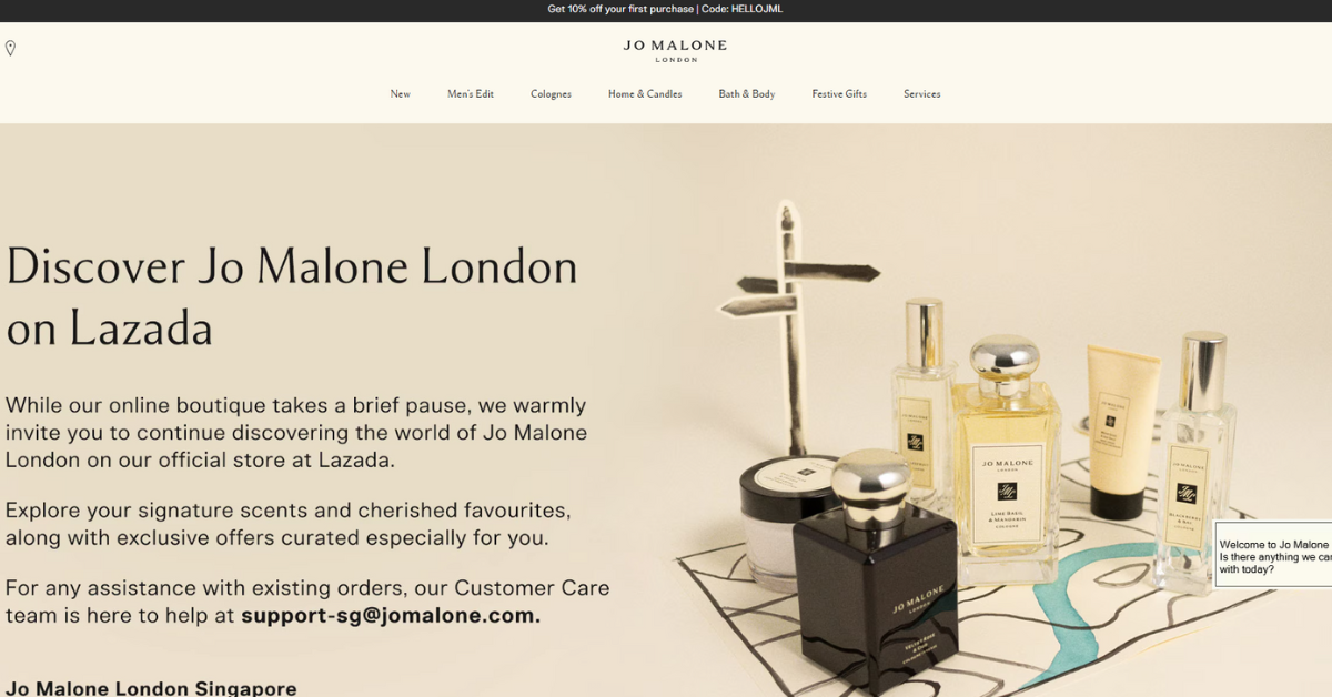 Jo Malone - elevate drive car fresheners for discerning tastes in Singapore