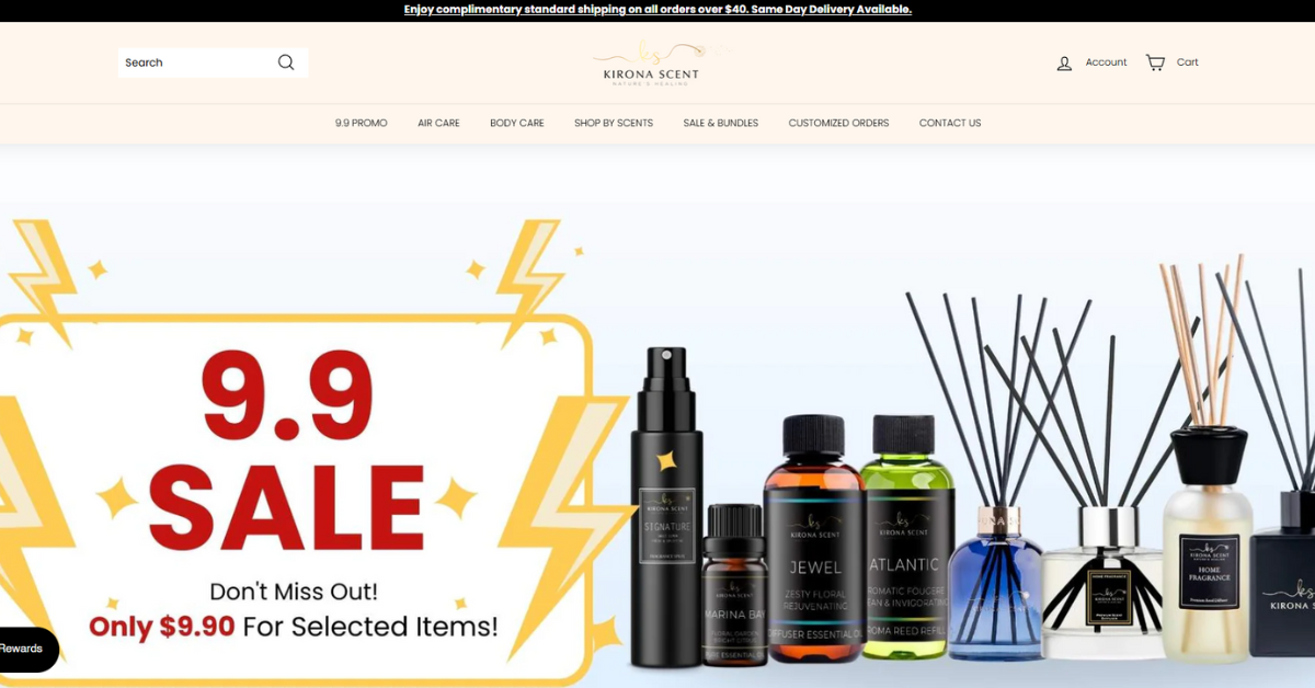 Kirona Scent - elevate drive car fresheners for discerning tastes in Singapore