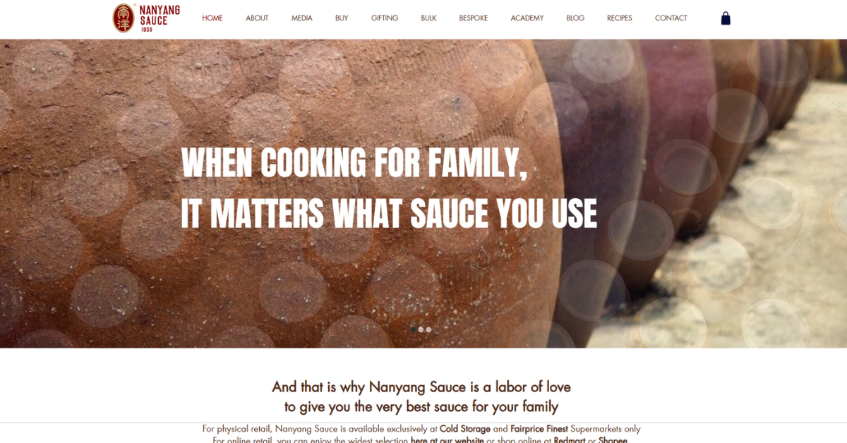 Nanyang Sauce - discover finest soya sauces elevating culinary excellence in Singapore