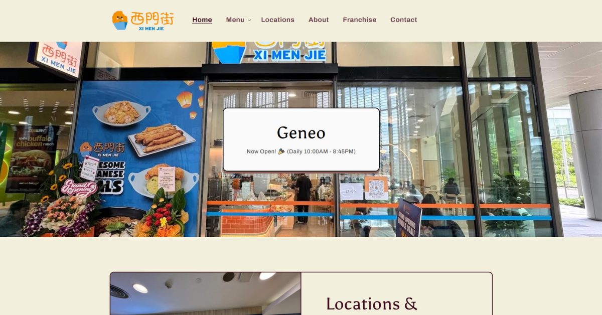 Xi Men Jie - finest taiwan fried chicken havens a culinary indulgence for discerning palate in Singa