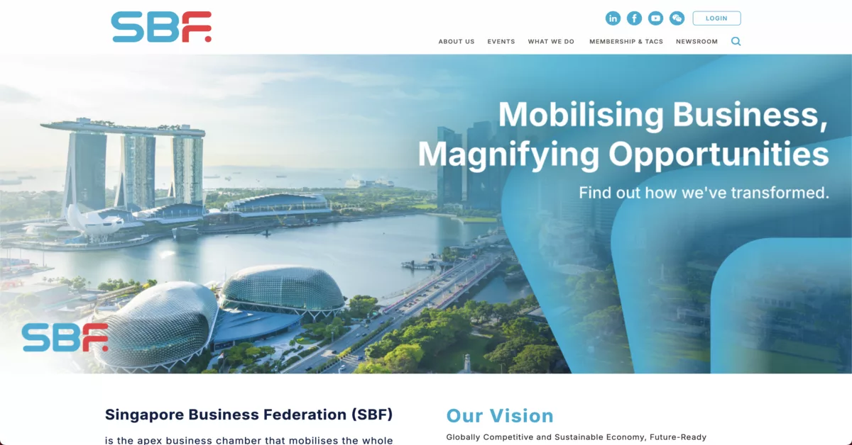 Singapore Business Federation - elite business networking platforms in Singapore