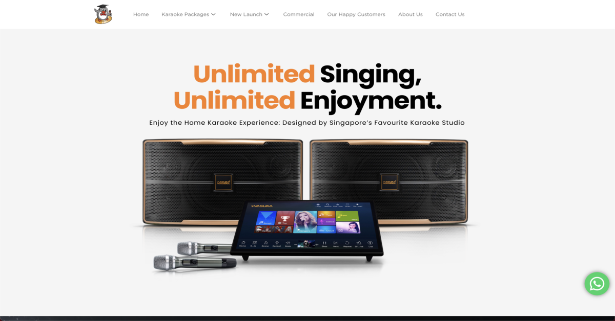 Teo Heng - karaoke systems for elevated home entertainment in Singapore