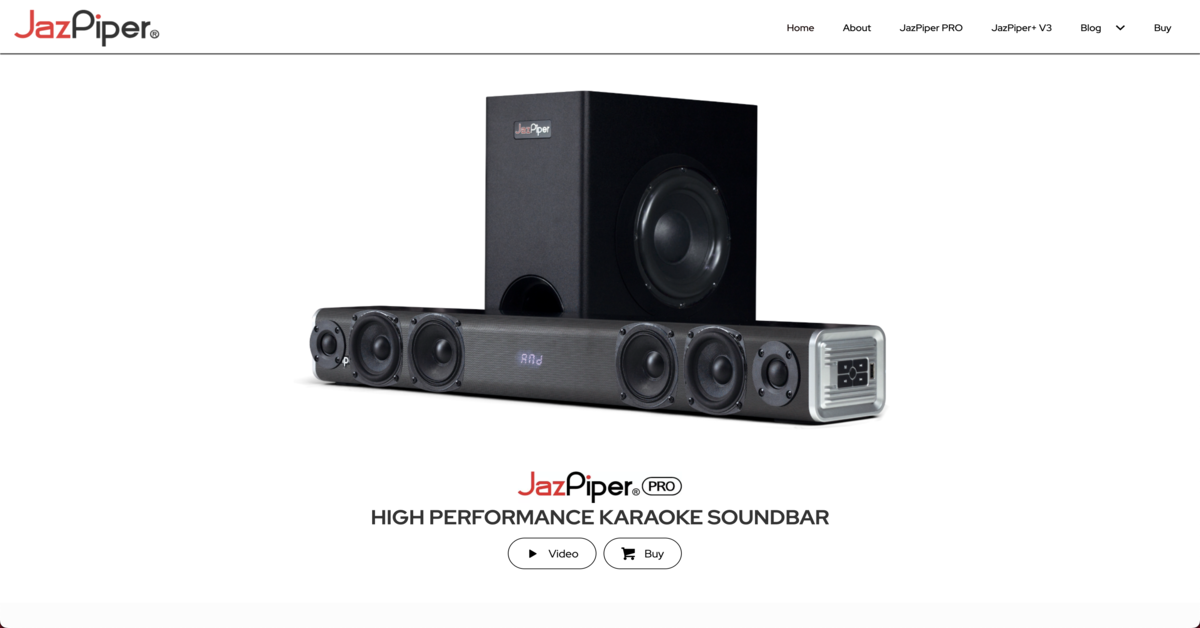 Jazpiper - karaoke systems for elevated home entertainment in Singapore