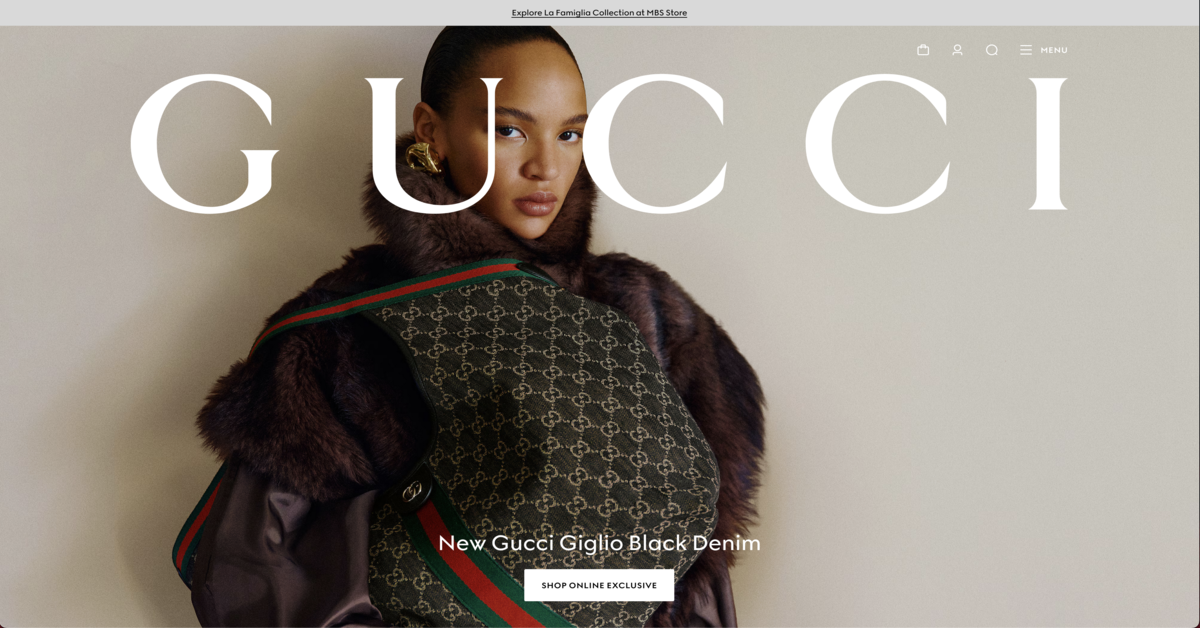 Gucci - iconic luxury bag brands elevating s style scene in Singapore