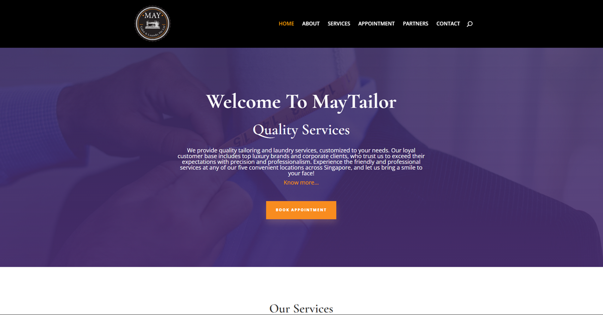 May Tailor Laundry - refine wardrobe s most exquisite alteration services for discerning aficionado