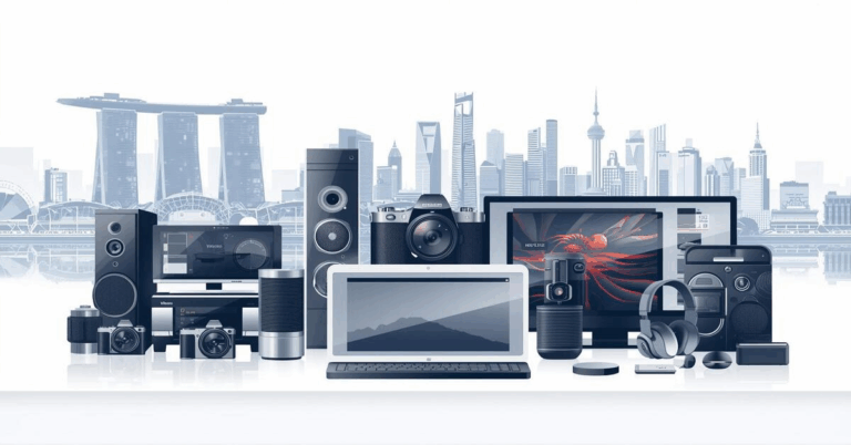 Top 7 Online Electronics Stores in Singapore: Curate Your Tech Collection with Discerning Elegance