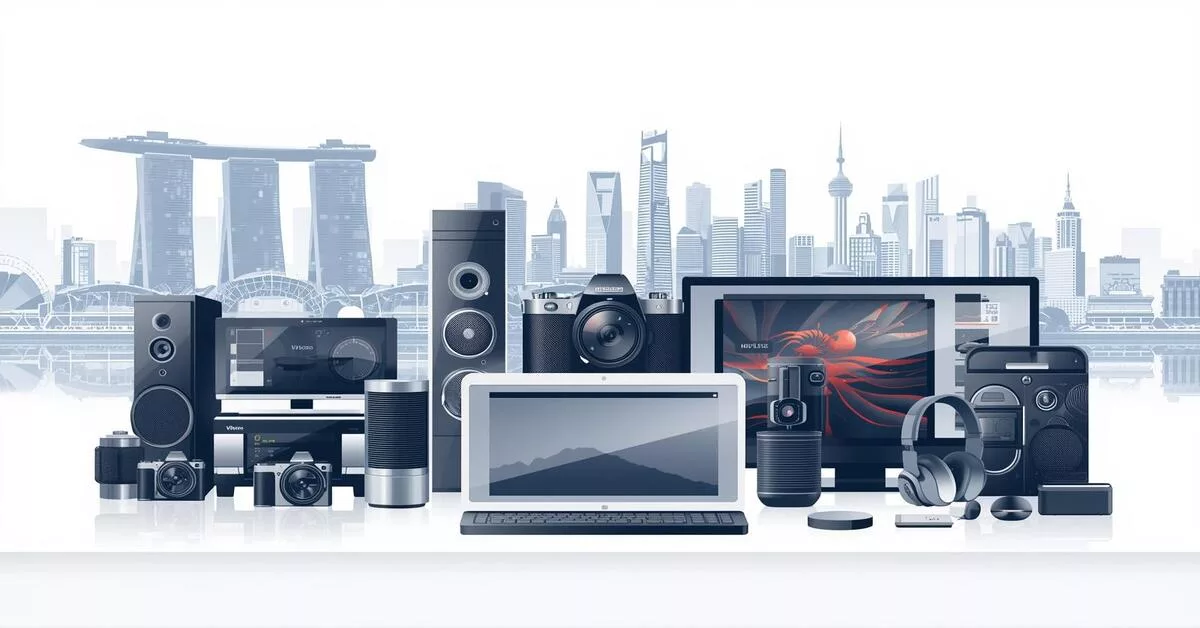 Top 7 Online Electronics Stores in Singapore: Curate Your Tech Collection with Discerning Elegance