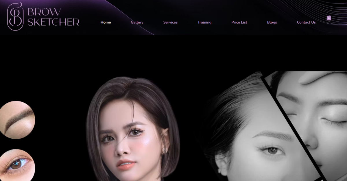 Brow Sketcher - eyebrow embroidery salons for effortlessly elevated arcs in Singapore