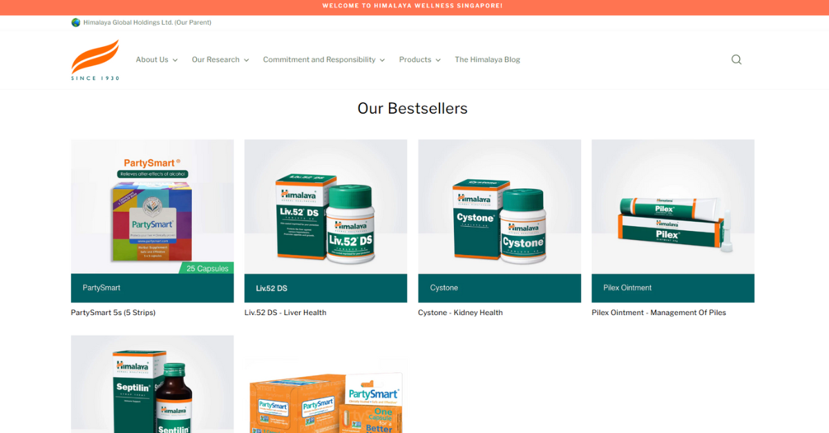 Himalaya - over counter acne medicines in Singapore