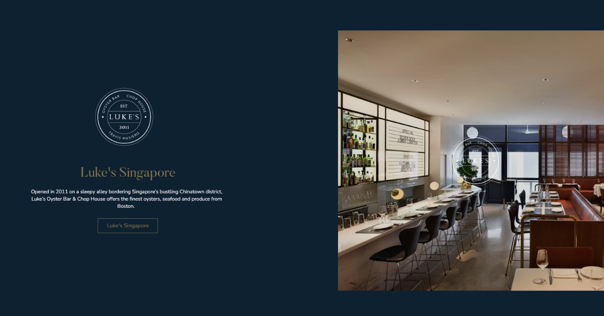 Luke'S Oyster Bar Chop House - indulging orchards finest steakhouses for discerning palate in Singap