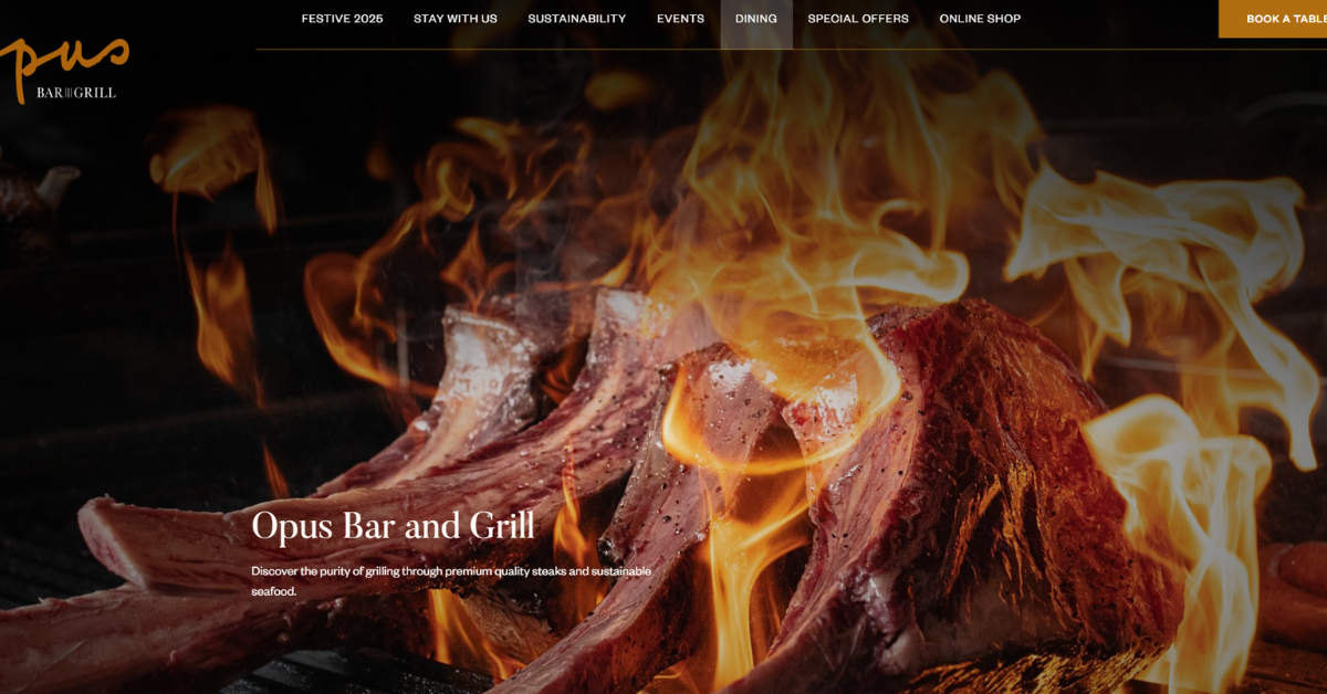 Opus Bar And Grill - indulging orchards finest steakhouses for discerning palate in Singapore