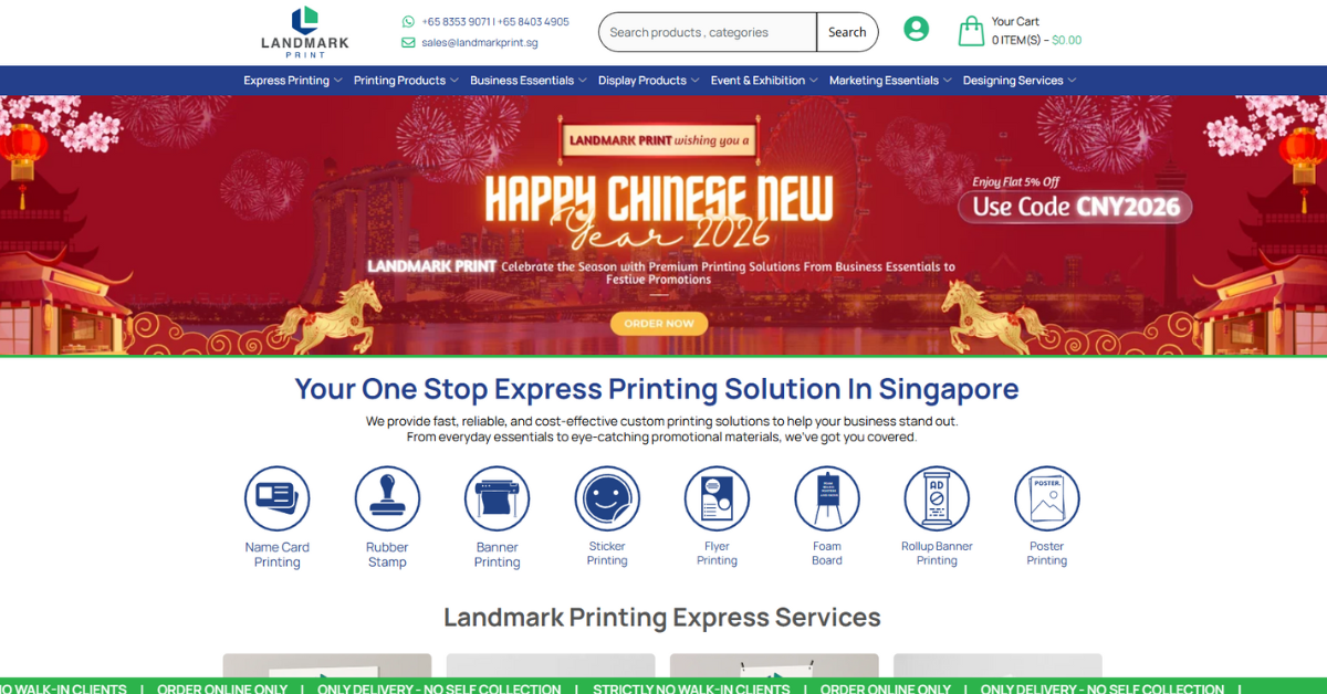 Landmark Print: Premium Printing Services in Singapore