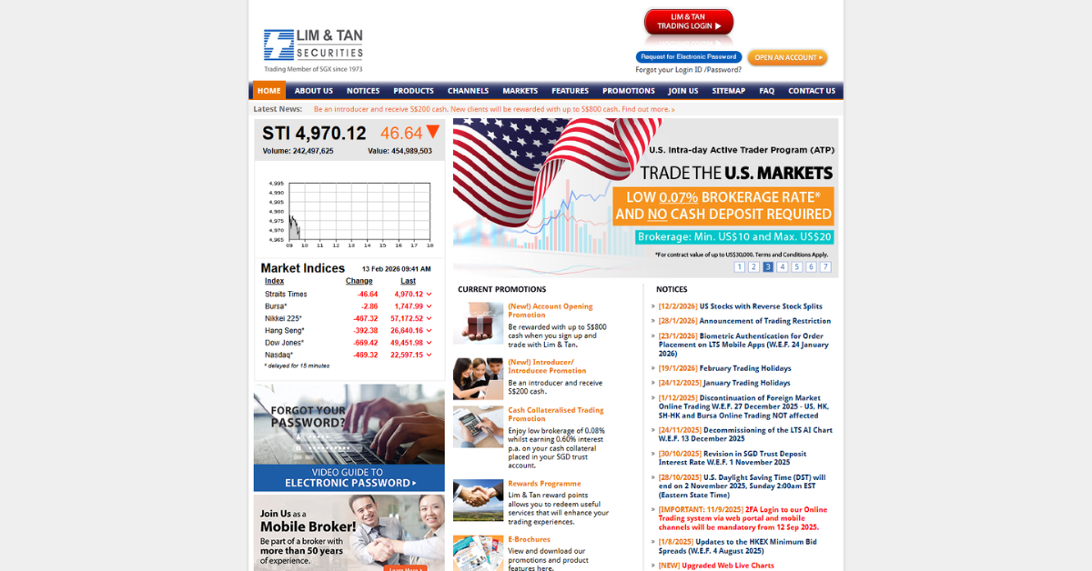 Lim & Tan Securities: Trusted Stock Brokerage Firm in Singapore
